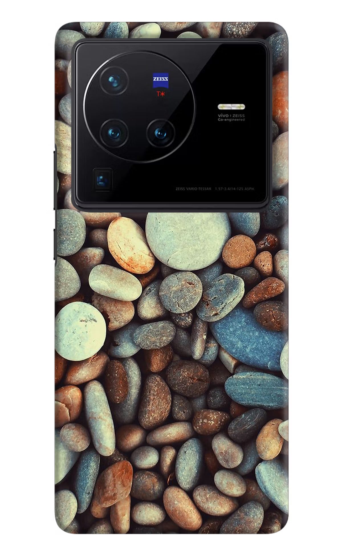 Pebble Vivo X80 Pro Hard Case Back Cover by Casekaro