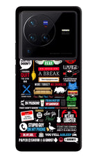 FRIENDS Vivo X80 Pro Hard Case Back Cover by Casekaro