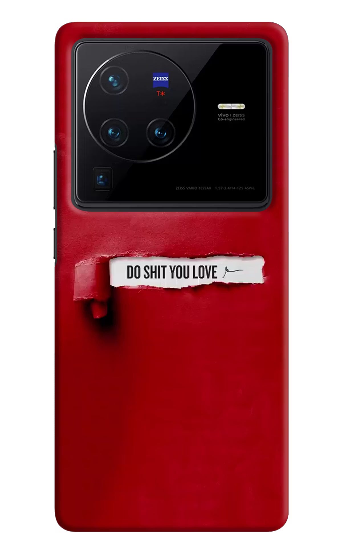 Do Shit You Love Vivo X80 Pro Hard Case Back Cover by Casekaro