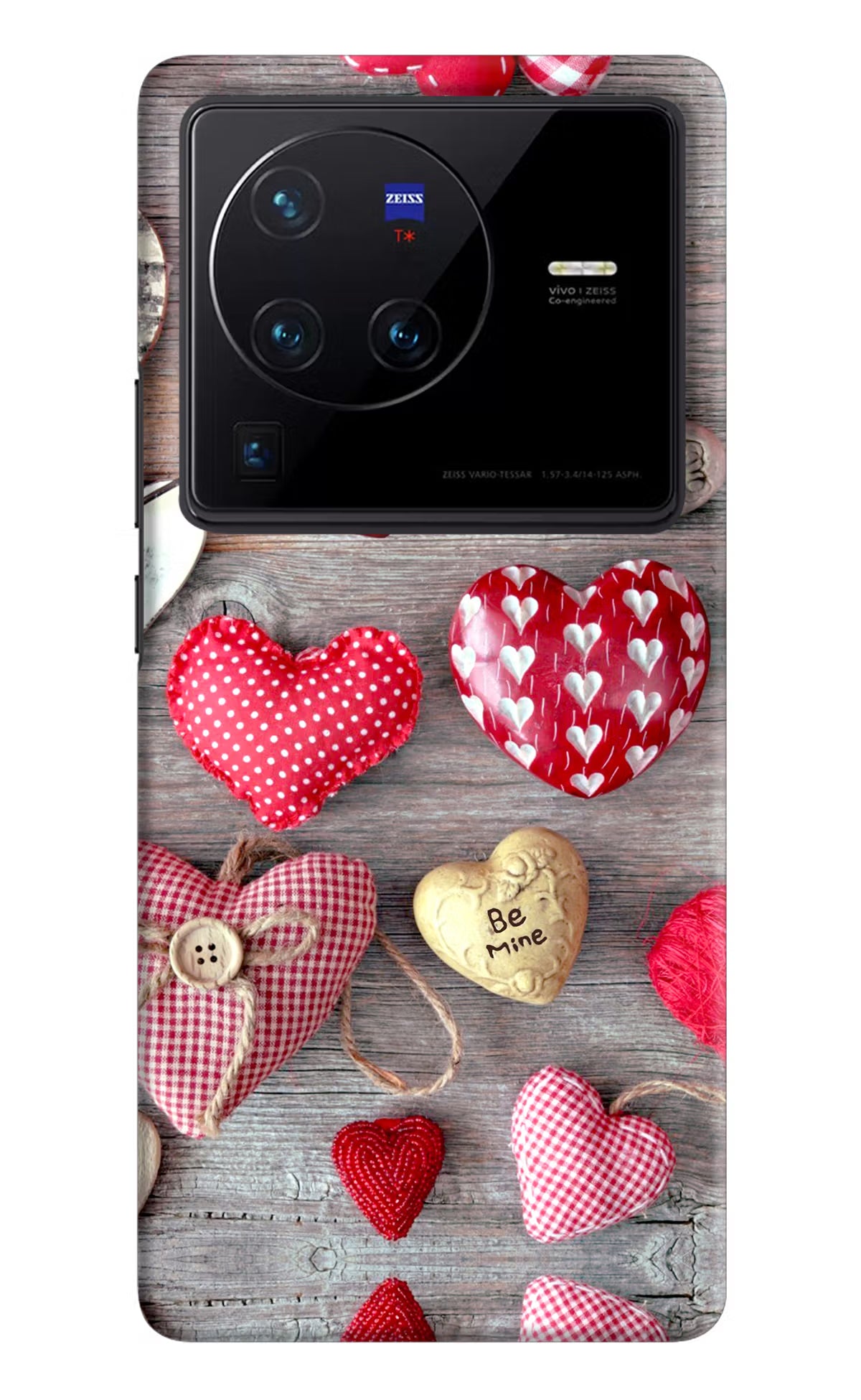 Love Wallpaper Vivo X80 Pro Hard Case Back Cover by Casekaro