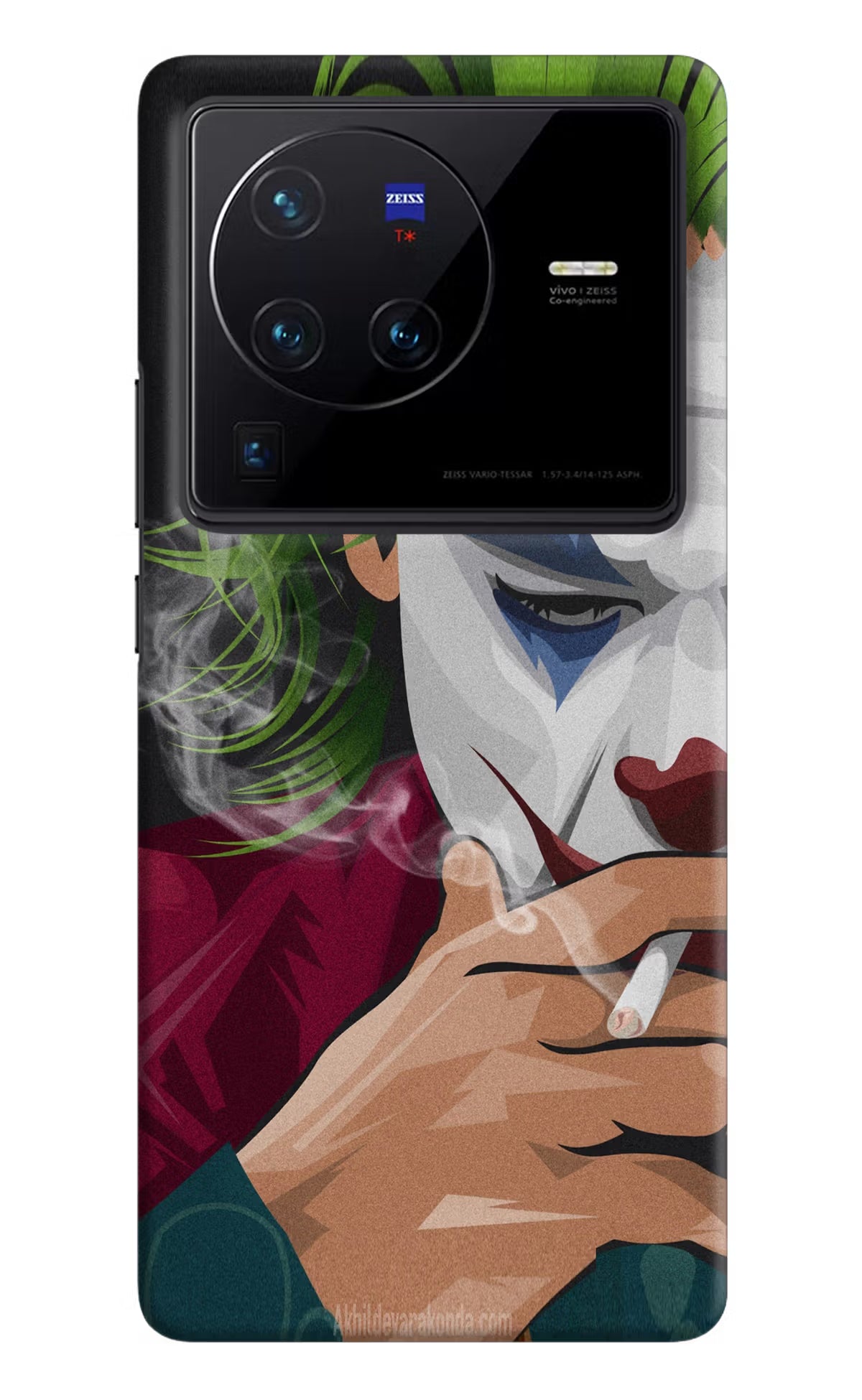 Joker Smoking Vivo X80 Pro Hard Case Back Cover by Casekaro