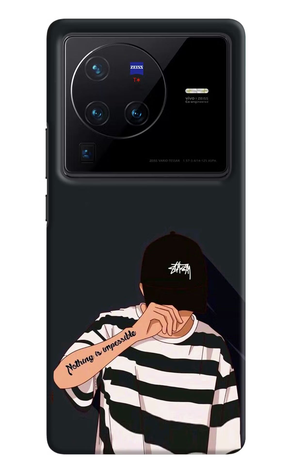 Aesthetic Boy Vivo X80 Pro Hard Case Back Cover by Casekaro