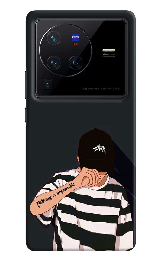 Aesthetic Boy Vivo X80 Pro Hard Case Back Cover by Casekaro