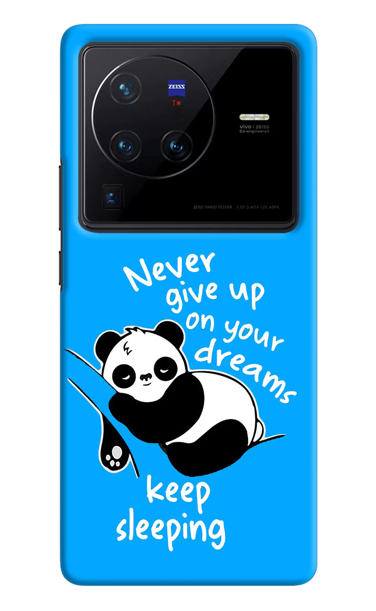 Keep Sleeping Vivo X80 Pro Hard Case Back Cover by Casekaro