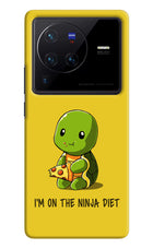 I'm on Ninja Diet Vivo X80 Pro Hard Case Back Cover by Casekaro