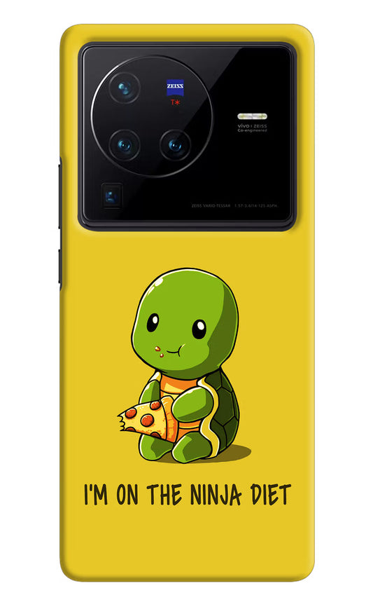 I'm on Ninja Diet Vivo X80 Pro Hard Case Back Cover by Casekaro