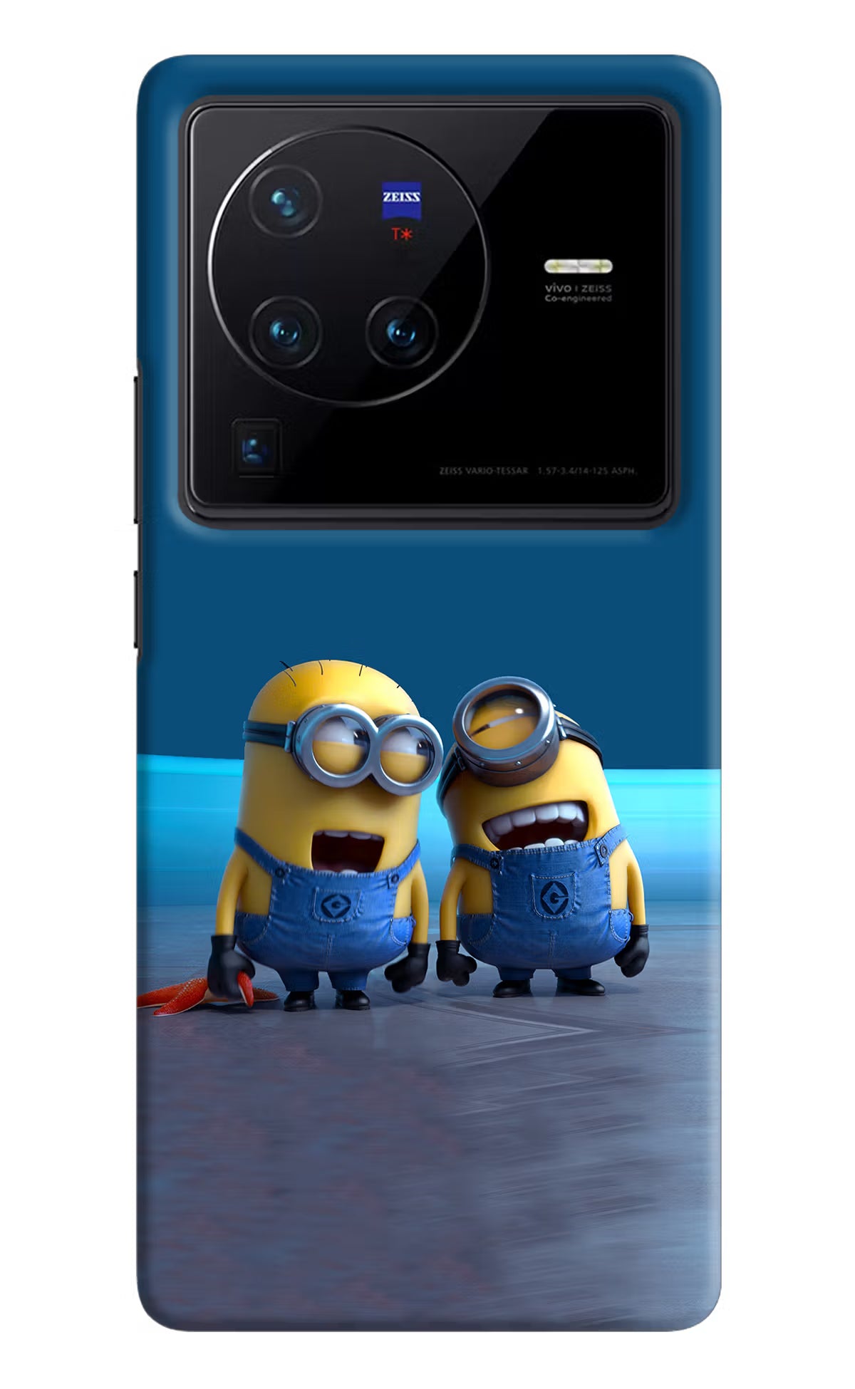 Minion Laughing Vivo X80 Pro Hard Case Back Cover by Casekaro