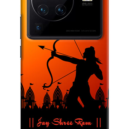 Lord Ram - 4 Vivo X80 Pro Hard Case Back Cover by Casekaro