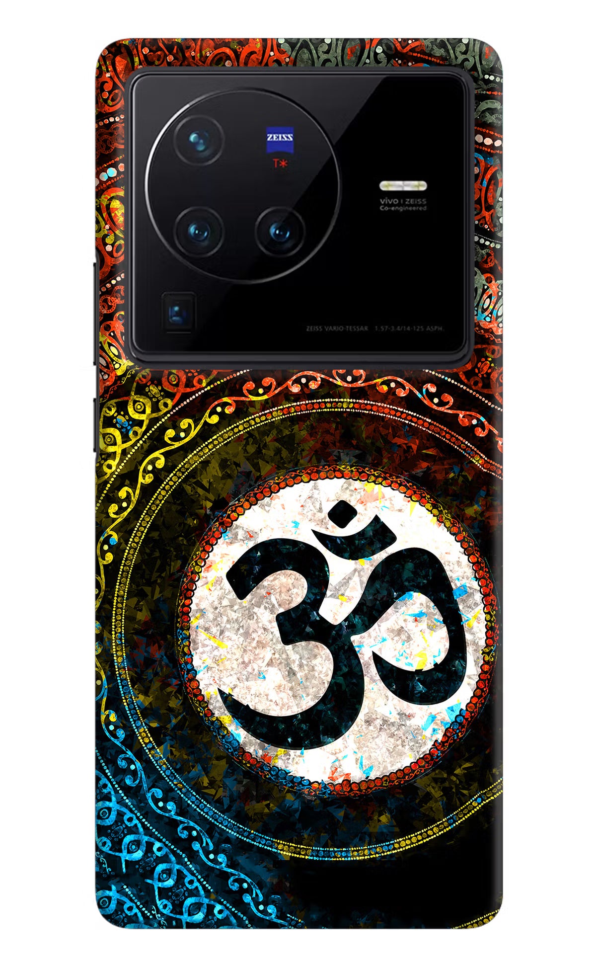 Om Cultural Vivo X80 Pro Hard Case Back Cover by Casekaro