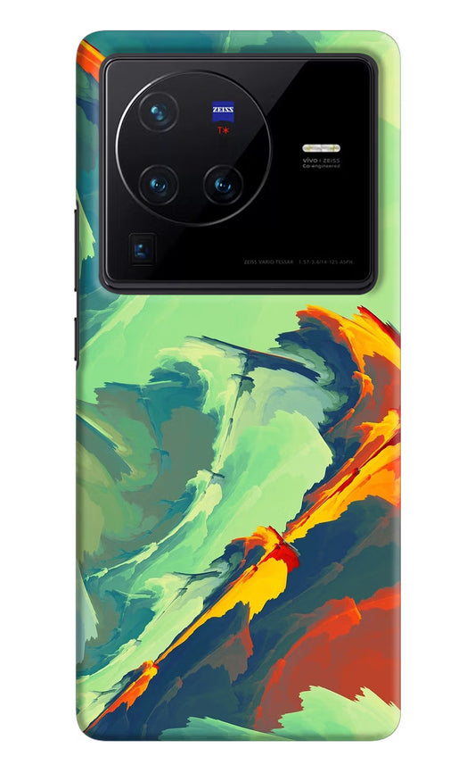 Paint Art Vivo X80 Pro Hard Case Back Cover by Casekaro