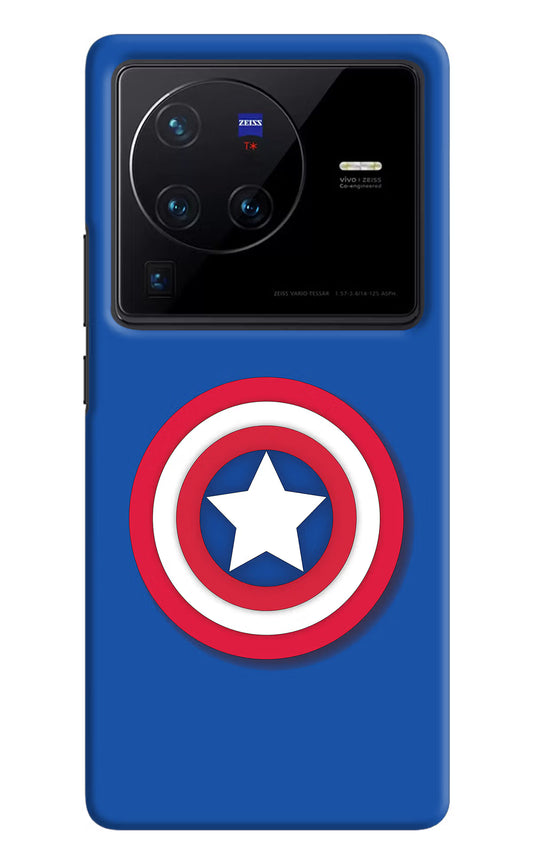 Shield Vivo X80 Pro Hard Case Back Cover by Casekaro