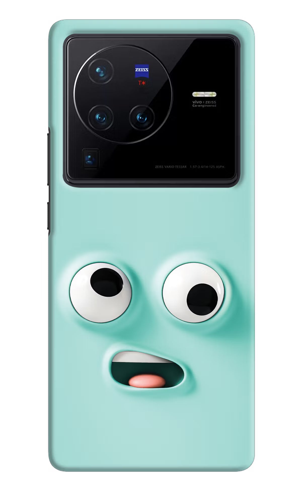 Funny Cartoon Vivo X80 Pro Hard Case Back Cover by Casekaro