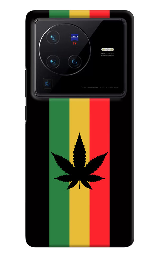 Weed Flag Vivo X80 Pro Hard Case Back Cover by Casekaro