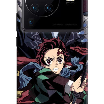 Demon Slayer Vivo X80 Pro Hard Case Back Cover by Casekaro
