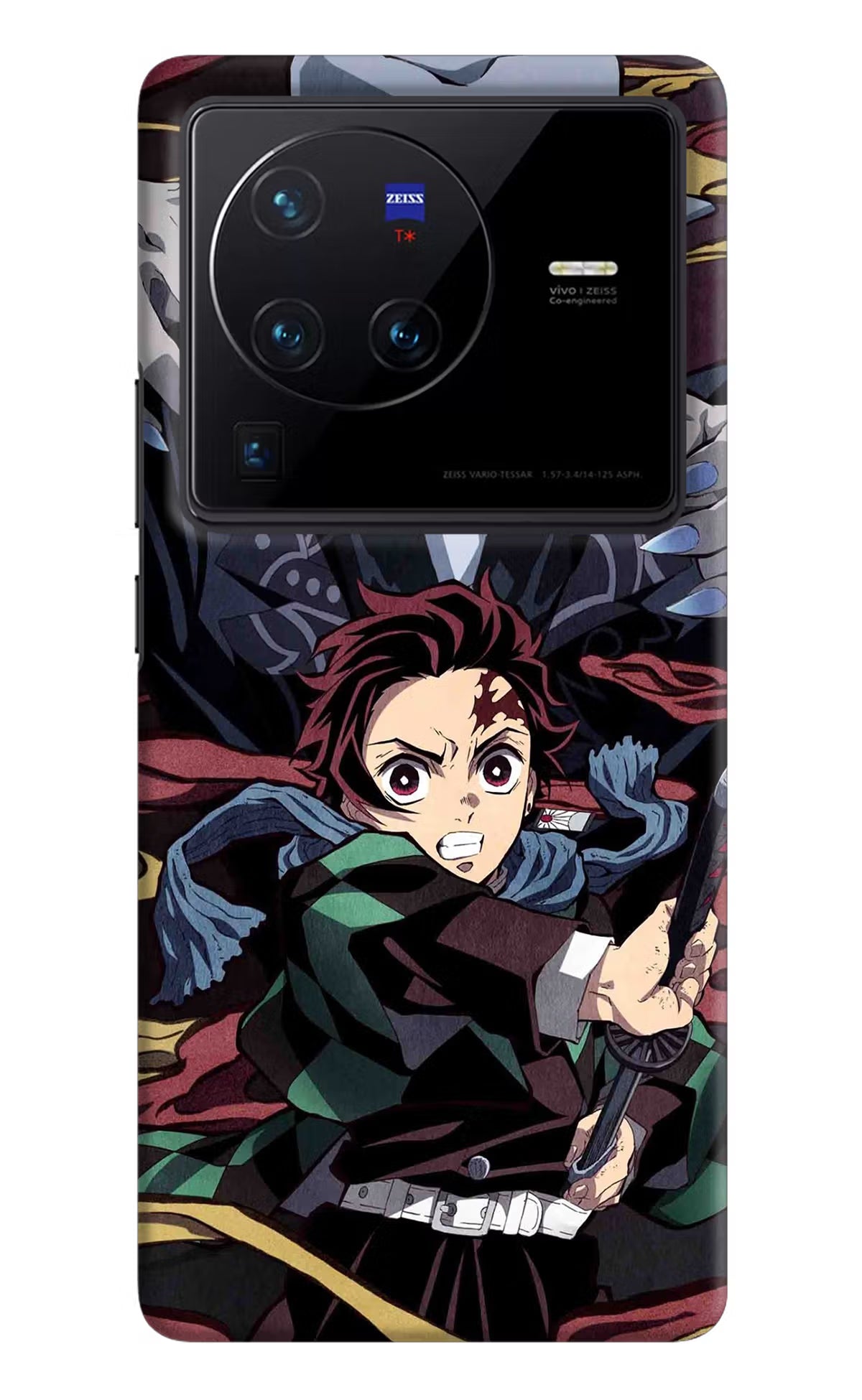 Demon Slayer Vivo X80 Pro Hard Case Back Cover by Casekaro