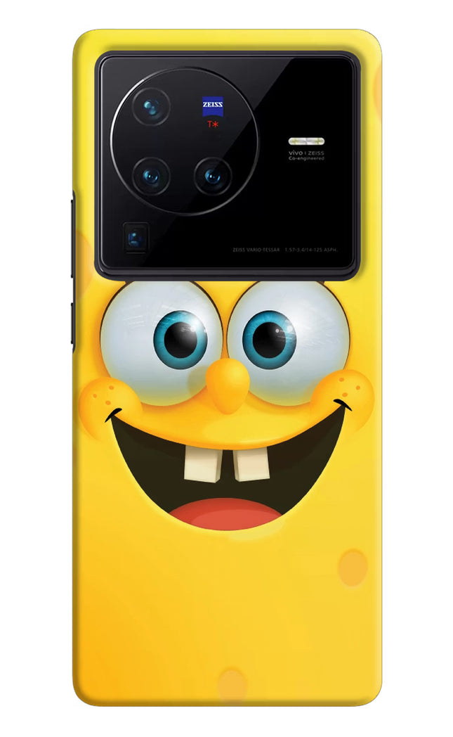 Sponge 1 Vivo X80 Pro Hard Case Back Cover by Casekaro