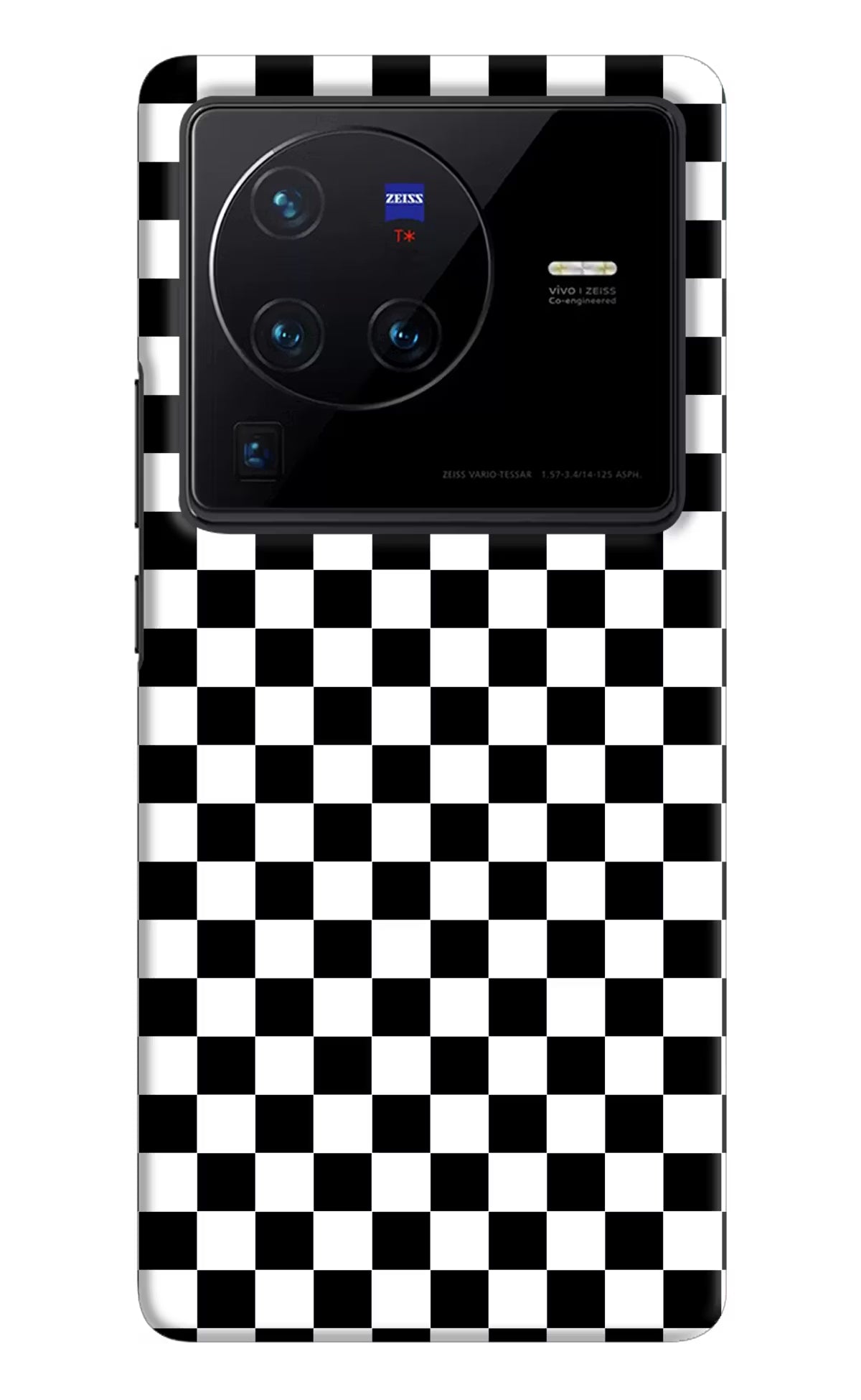 Chess Board Vivo X80 Pro Hard Case Back Cover by Casekaro