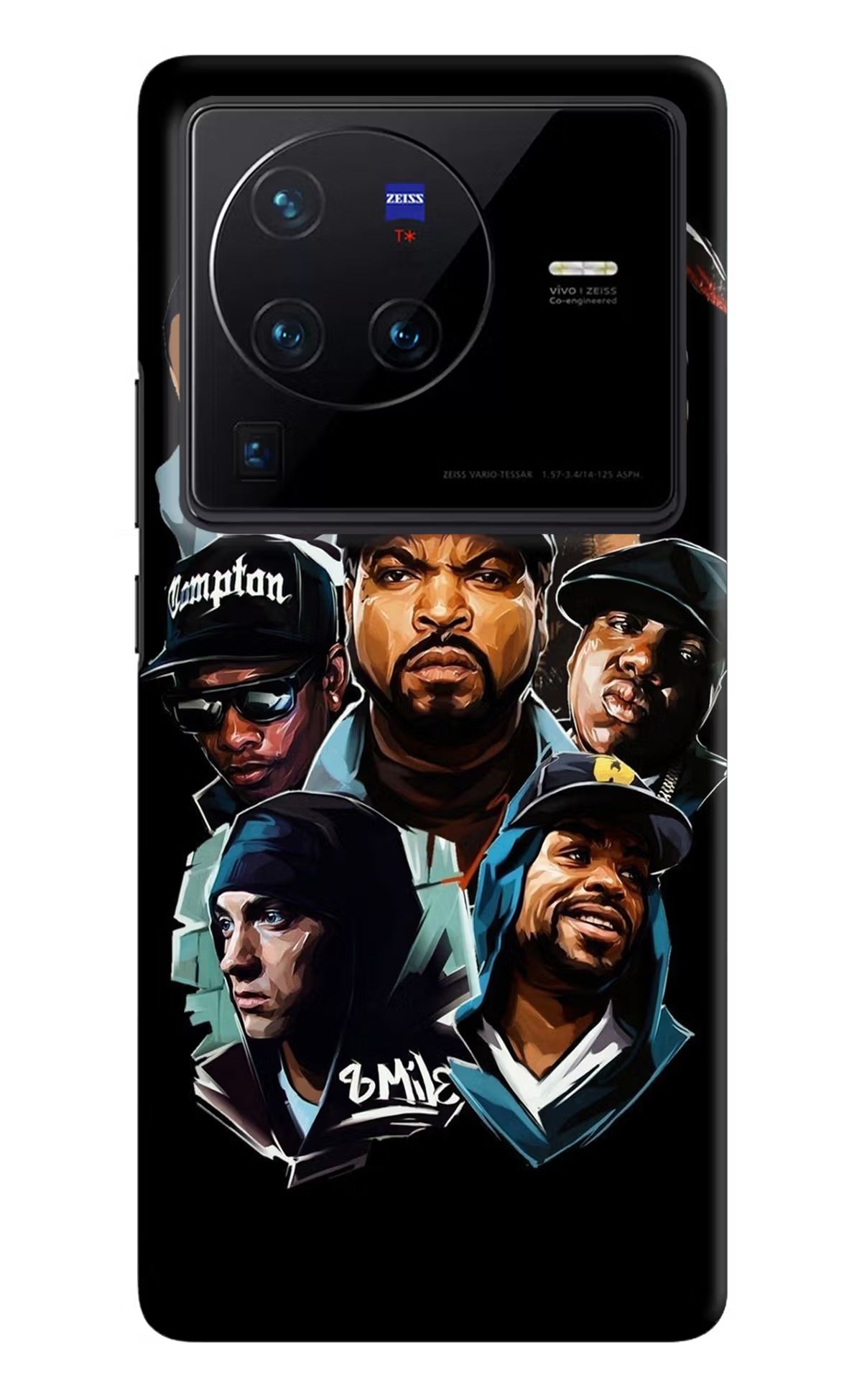 Rappers Vivo X80 Pro Hard Case Back Cover by Casekaro