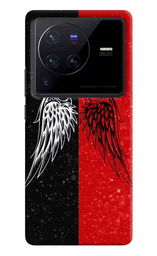 Wings Vivo X80 Pro Hard Case Back Cover by Casekaro