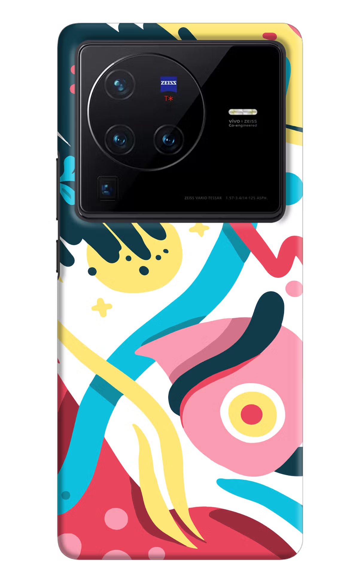 Trippy Vivo X80 Pro Hard Case Back Cover by Casekaro