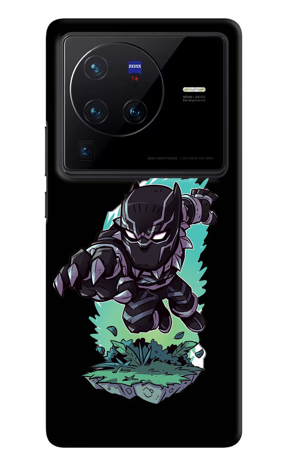 Black Panther Vivo X80 Pro Hard Case Back Cover by Casekaro