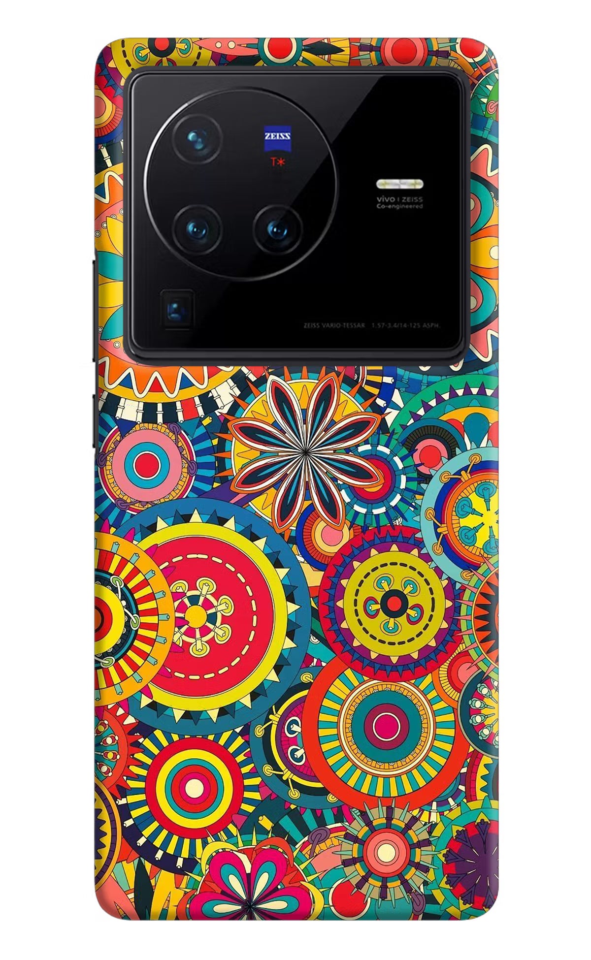 Gol Gol Art Vivo X80 Pro Hard Case Back Cover by Casekaro