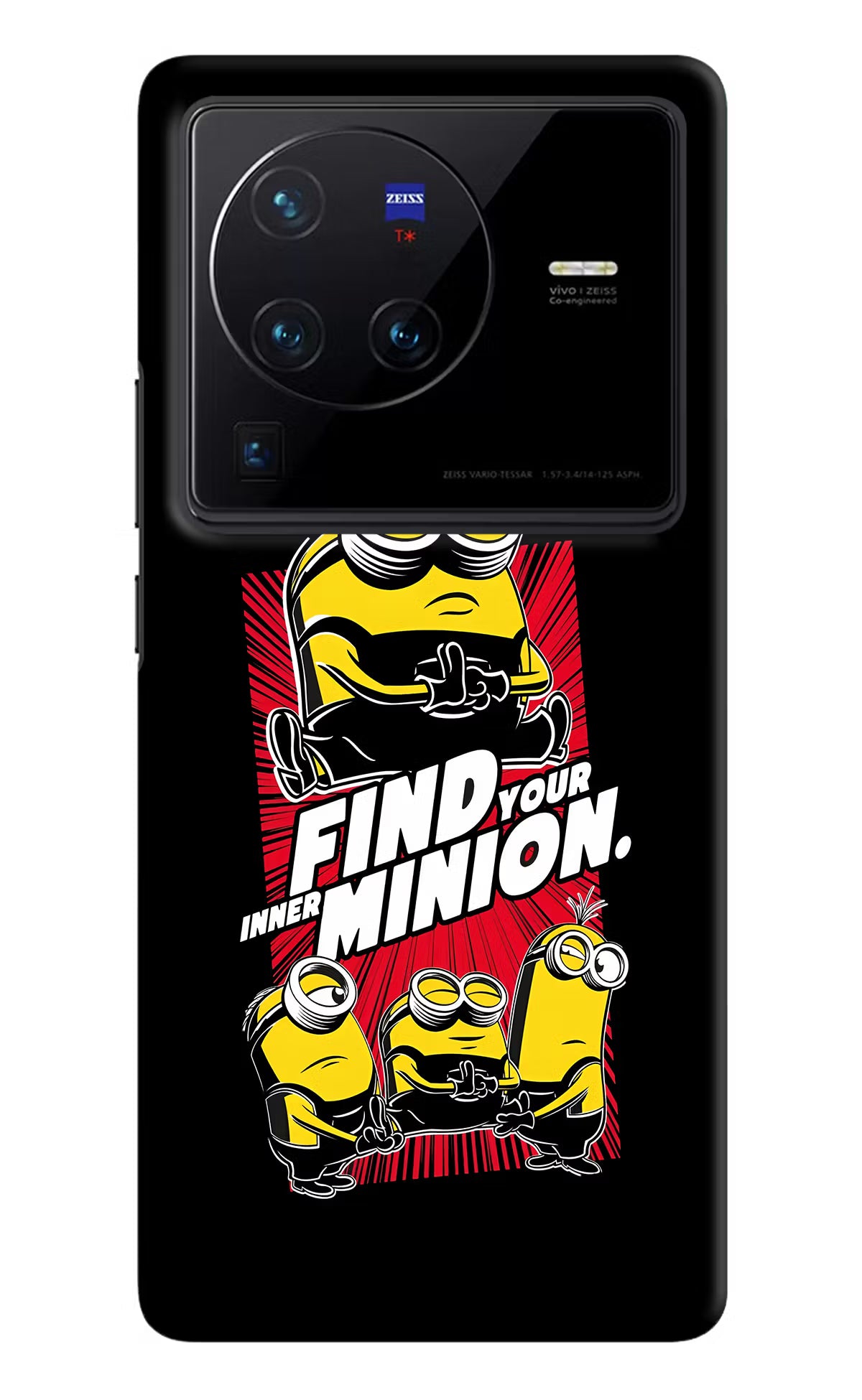 Find your inner Minion Vivo X80 Pro Hard Case Back Cover by Casekaro