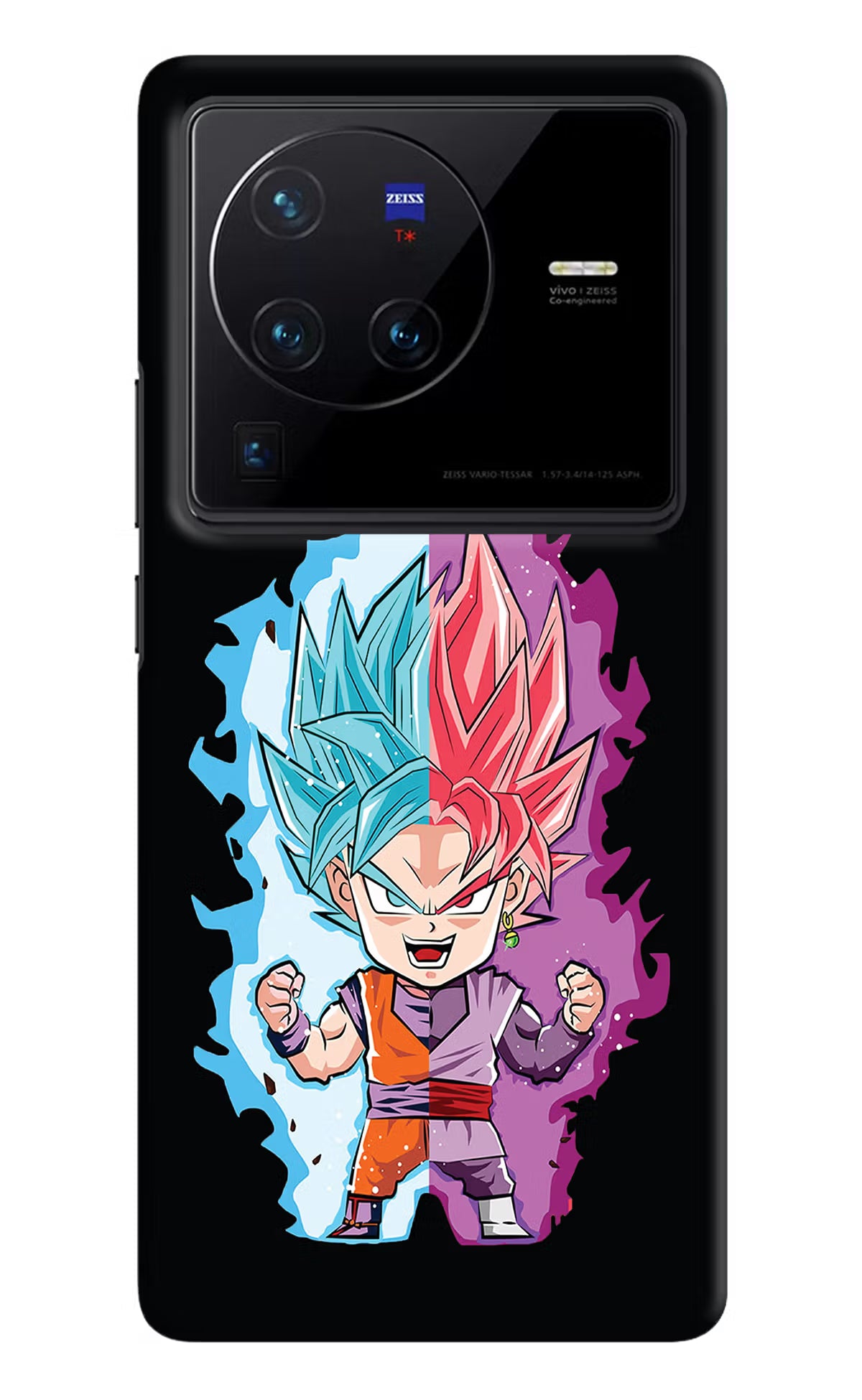 Chota Goku Vivo X80 Pro Hard Case Back Cover by Casekaro