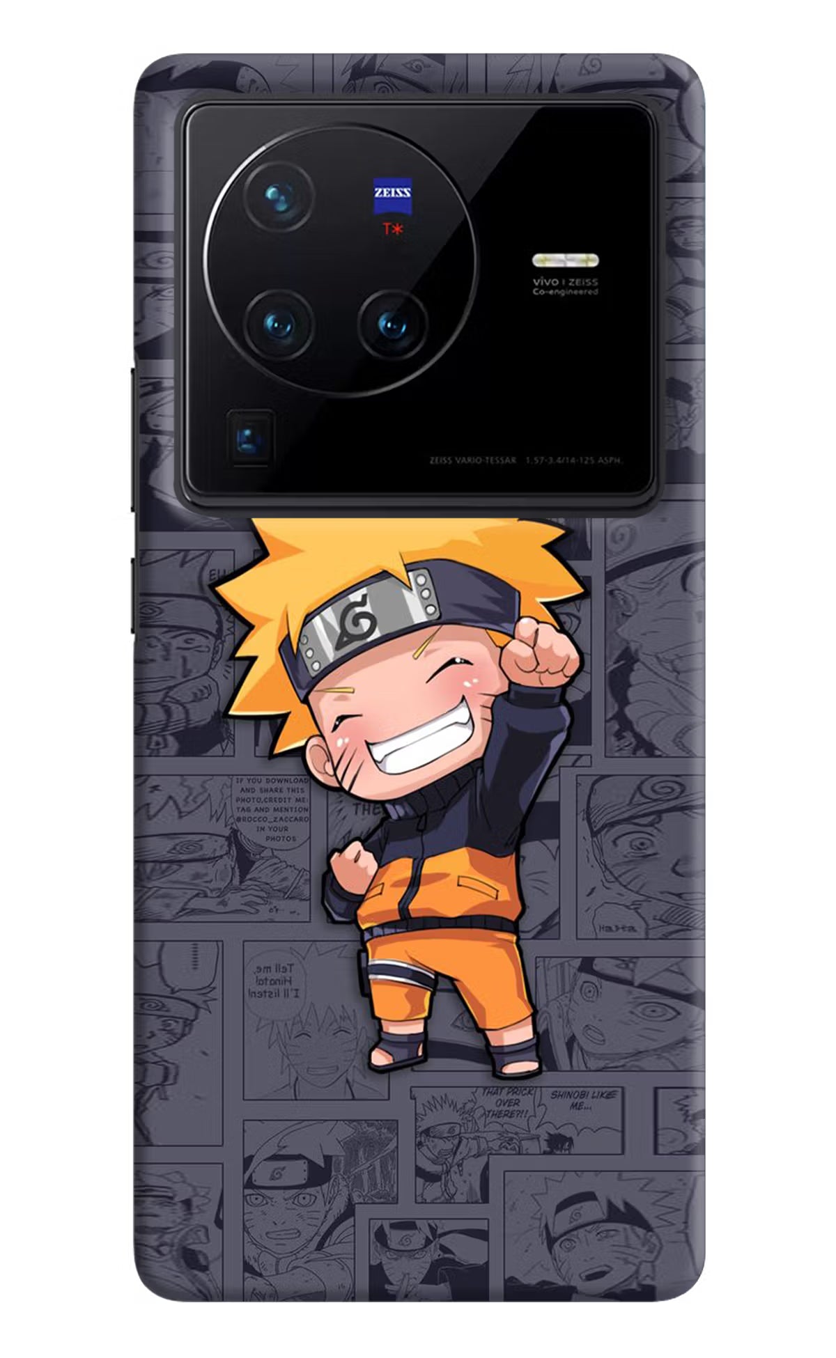 Chota Naruto Vivo X80 Pro Hard Case Back Cover by Casekaro