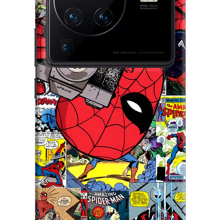 Spider Man Vivo X80 Pro Hard Case Back Cover by Casekaro