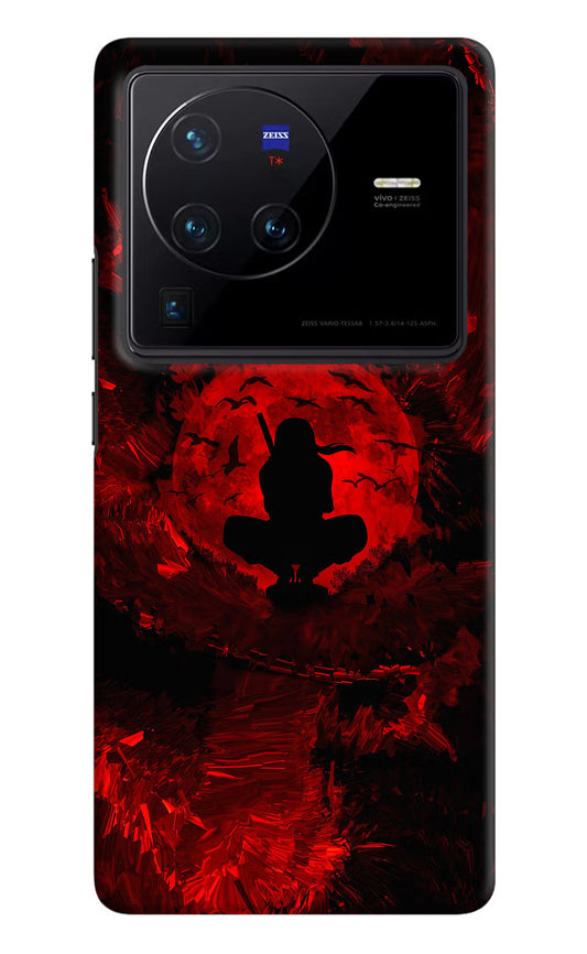 Itachi Uchiha Vivo X80 Pro Hard Case Back Cover by Casekaro