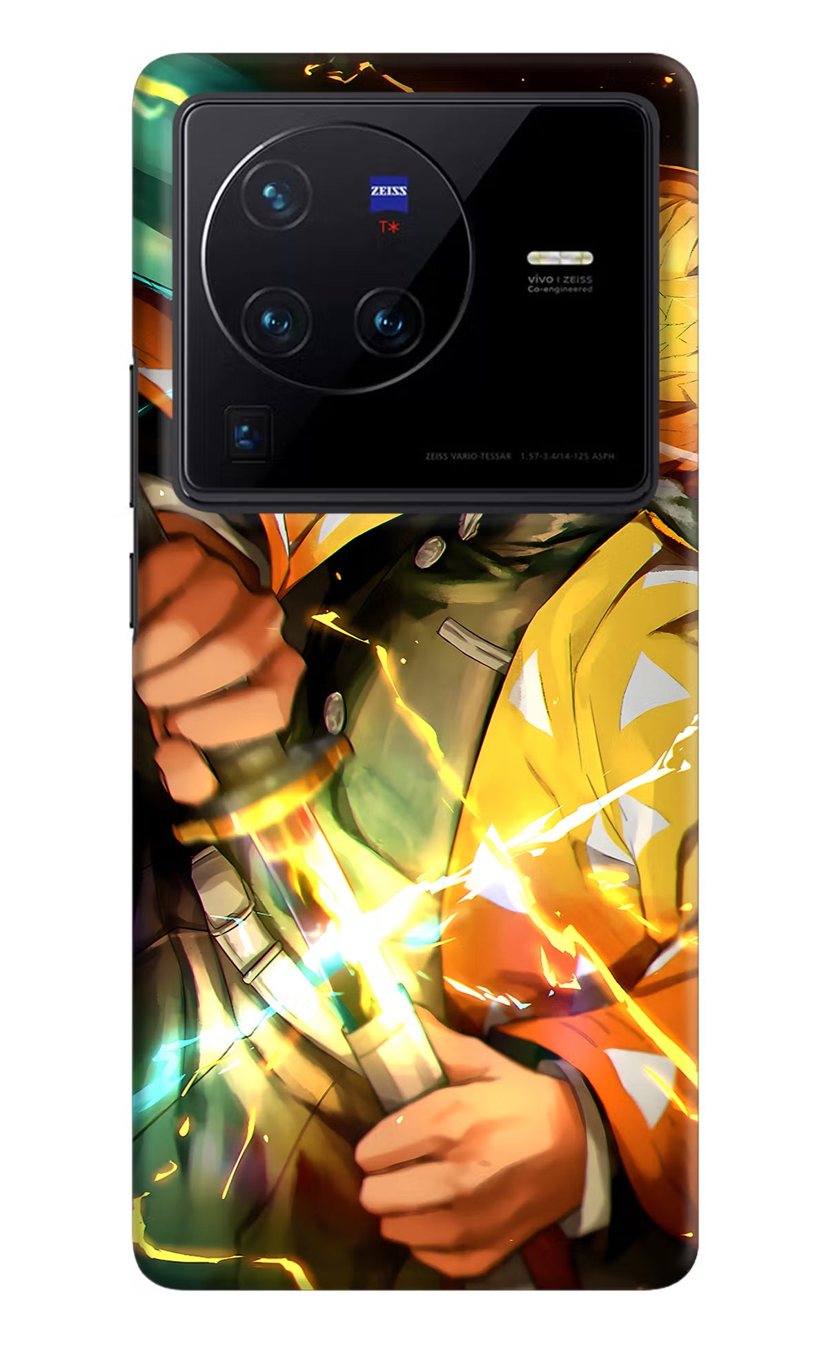 Demon Slayer Vivo X80 Pro Hard Case Back Cover by Casekaro