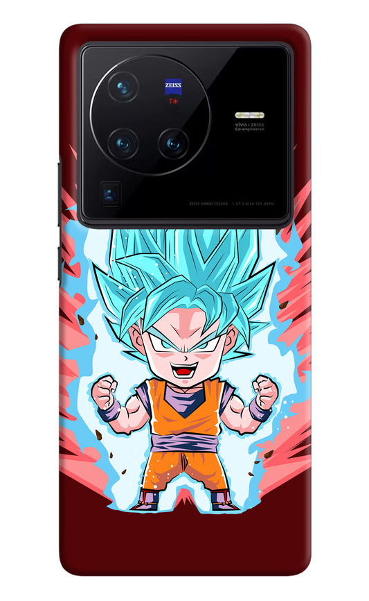 Goku Little Vivo X80 Pro Hard Case Back Cover by Casekaro