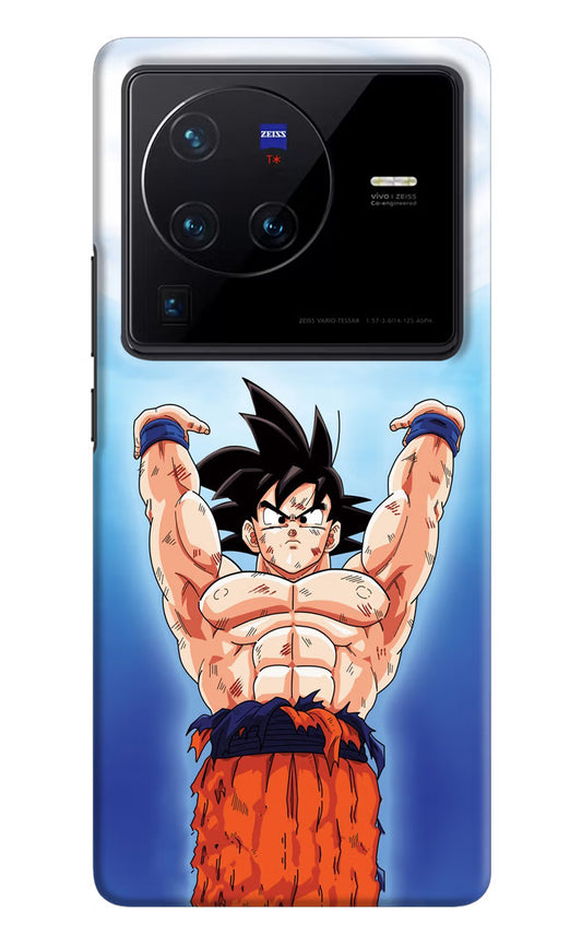 Goku Power Vivo X80 Pro Hard Case Back Cover by Casekaro
