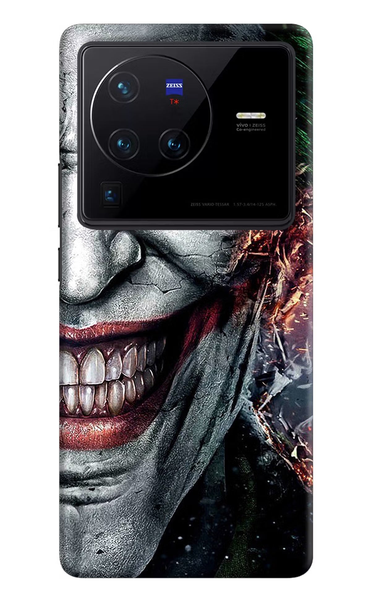Joker Cam Vivo X80 Pro Hard Case Back Cover by Casekaro