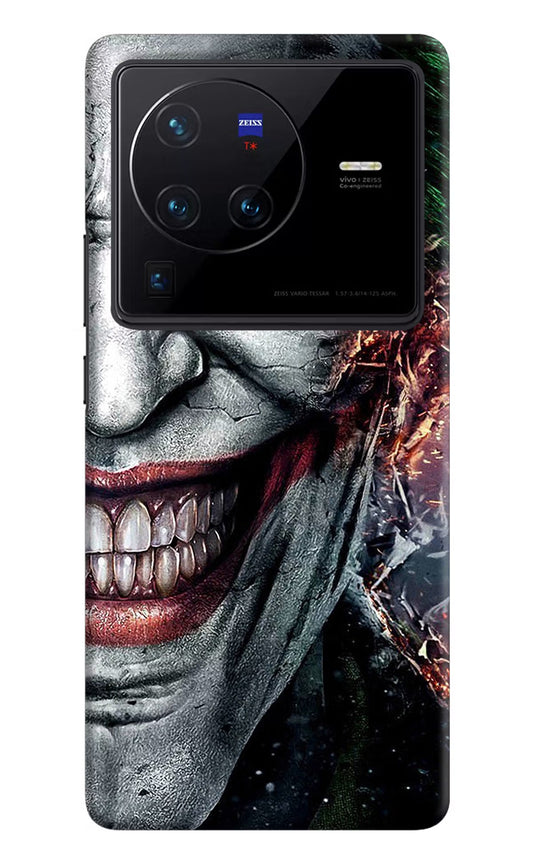 Joker Cam Vivo X80 Pro Hard Case Back Cover by Casekaro