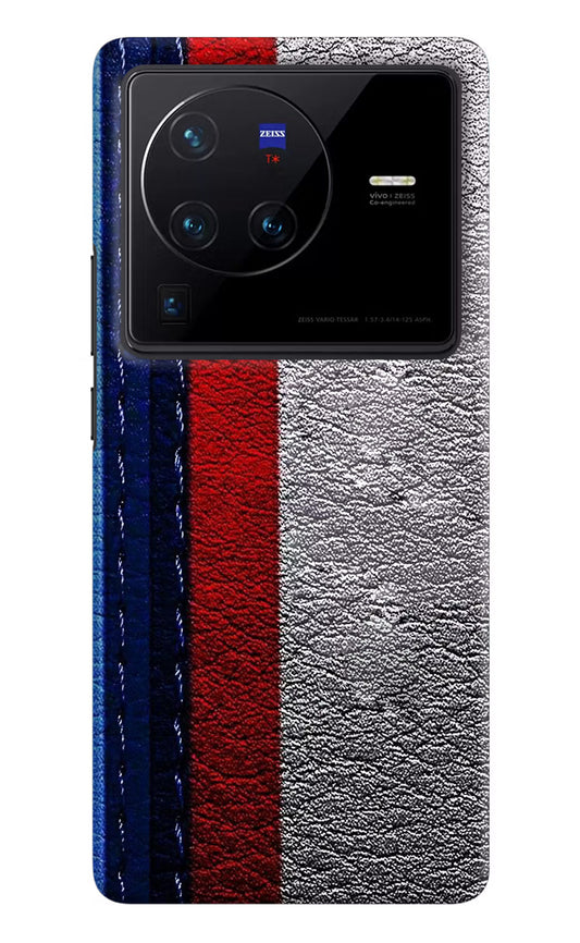 BMW Stripes Vivo X80 Pro Hard Case Back Cover by Casekaro