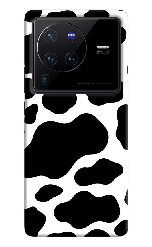 Cow Spots Vivo X80 Pro Hard Case Back Cover by Casekaro
