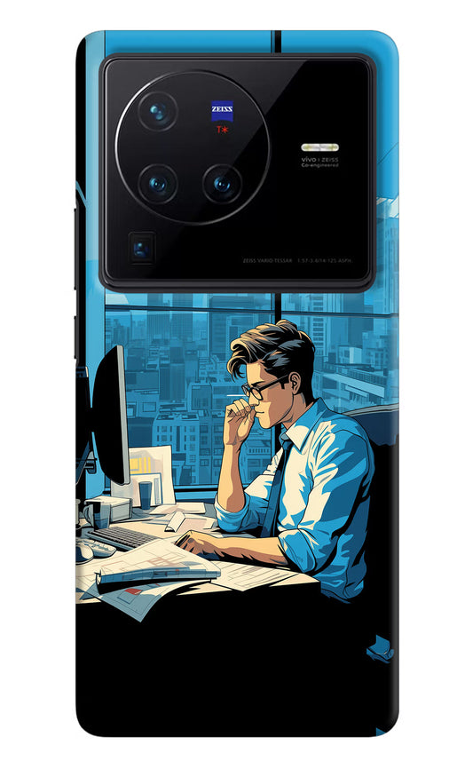 Focused Hustler (AI Generated) Vivo X80 Pro Hard Case Back Cover by Casekaro