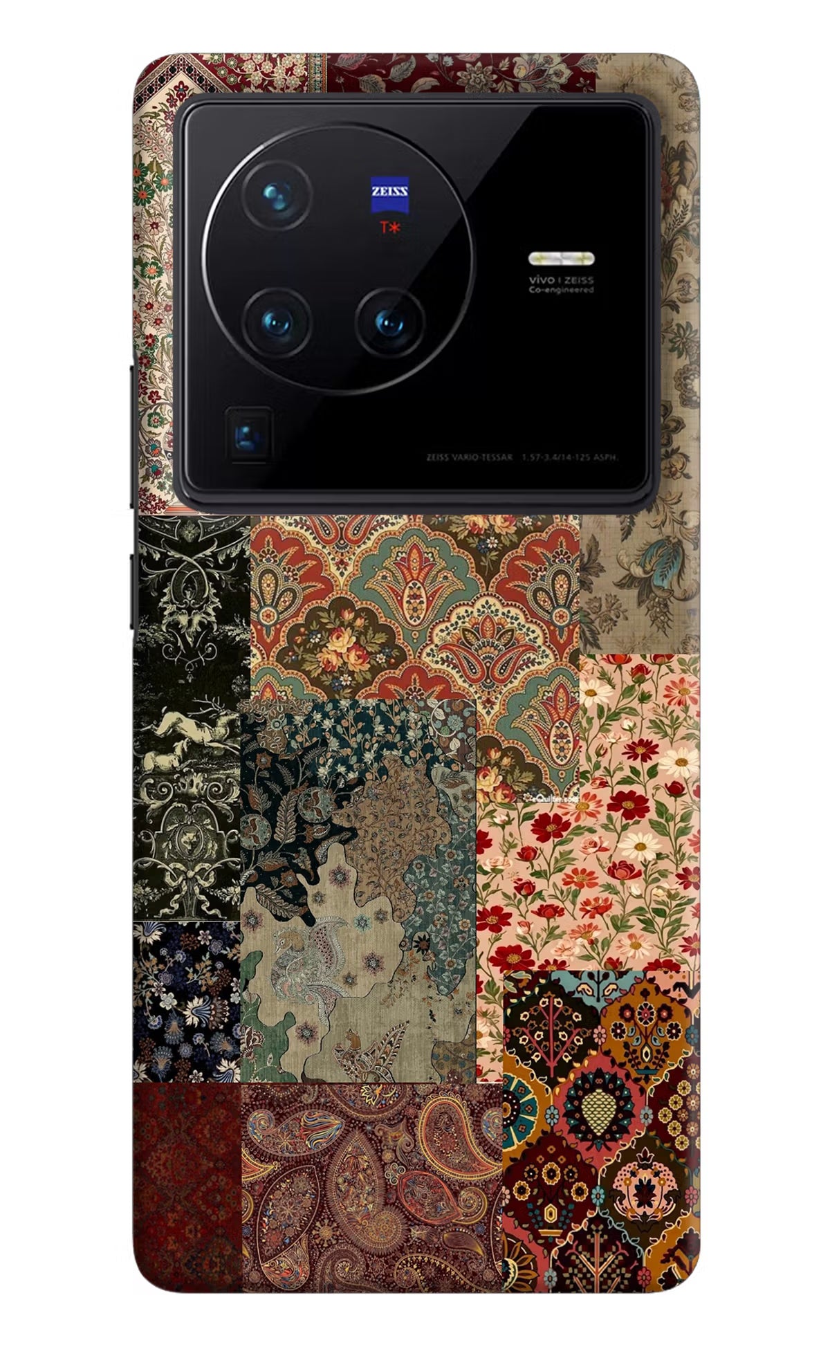 Desi Print Vivo X80 Pro Hard Case Back Cover by Casekaro