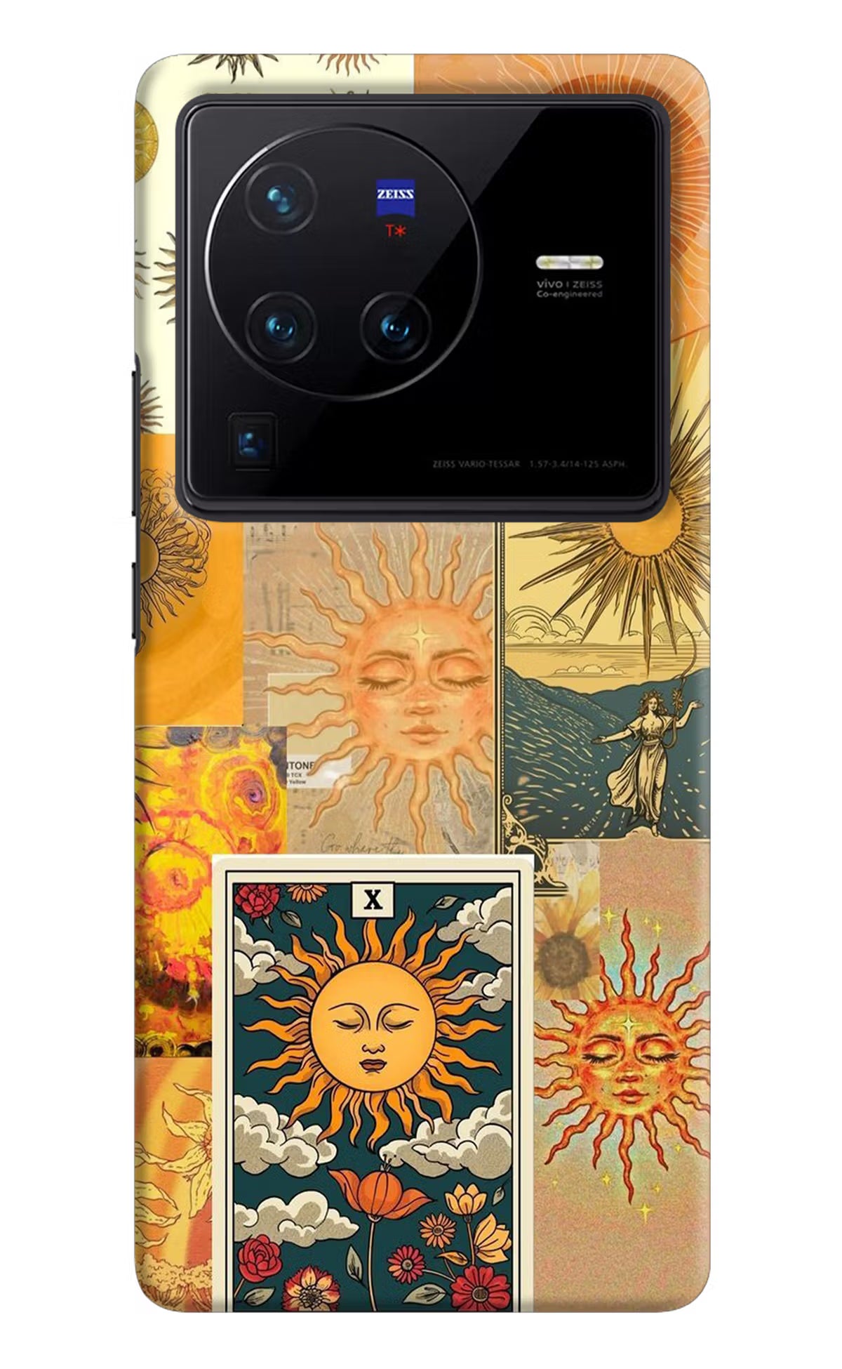 Sun Vivo X80 Pro Hard Case Back Cover by Casekaro