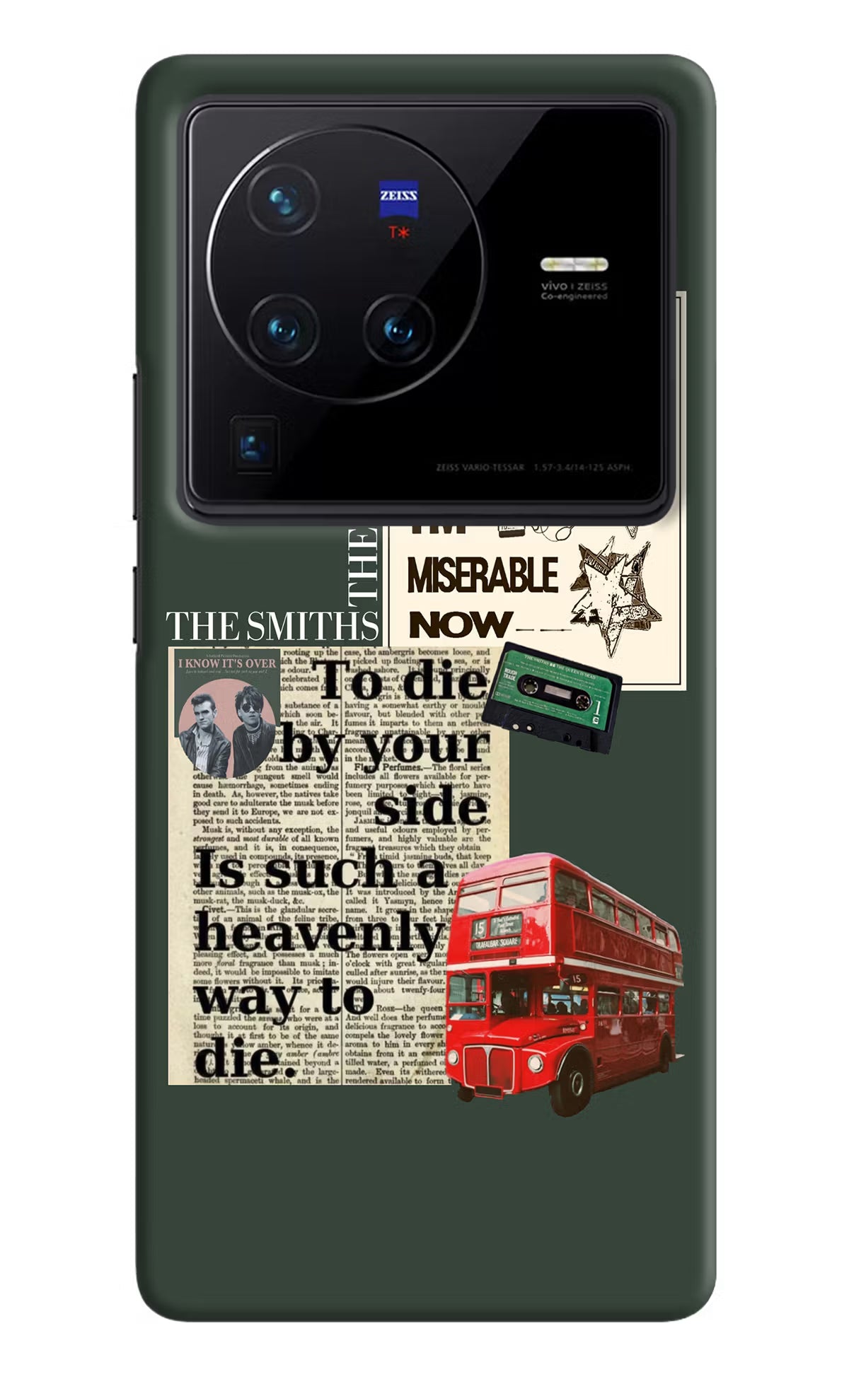 The Smiths Vivo X80 Pro Hard Case Back Cover by Casekaro