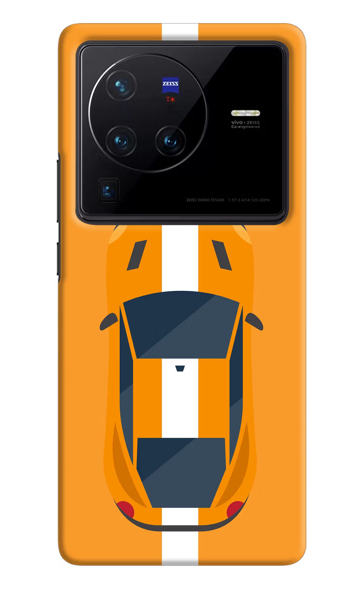 Highway Pursuit Vivo X80 Pro Hard Case Back Cover by Casekaro