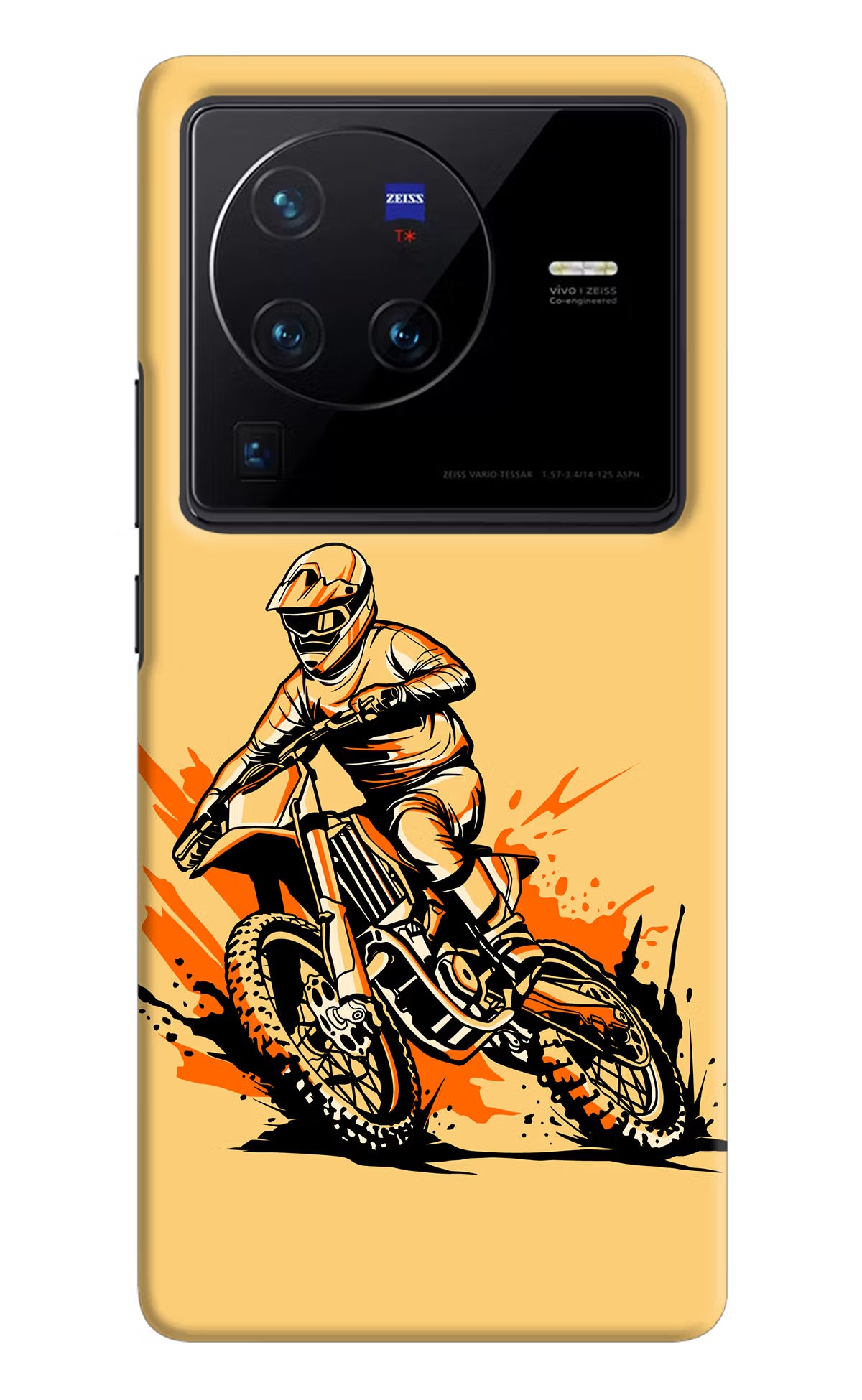 Off-Road Fury Vivo X80 Pro Hard Case Back Cover by Casekaro