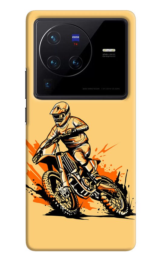 Off-Road Fury Vivo X80 Pro Hard Case Back Cover by Casekaro