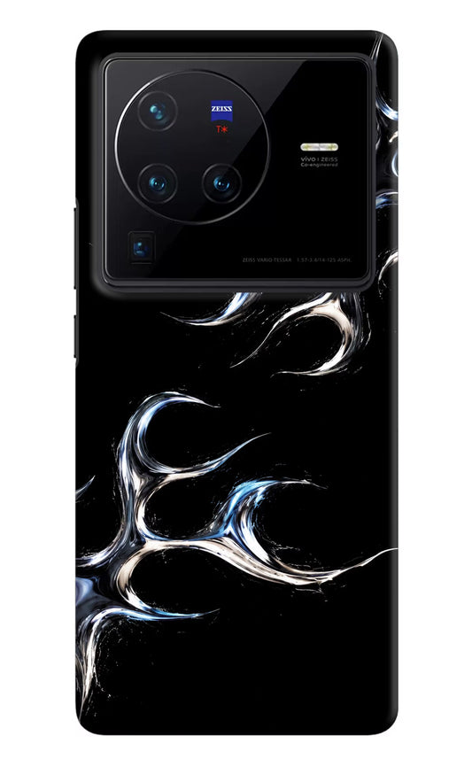 Chrome Tribal Vivo X80 Pro Hard Case Back Cover by Casekaro