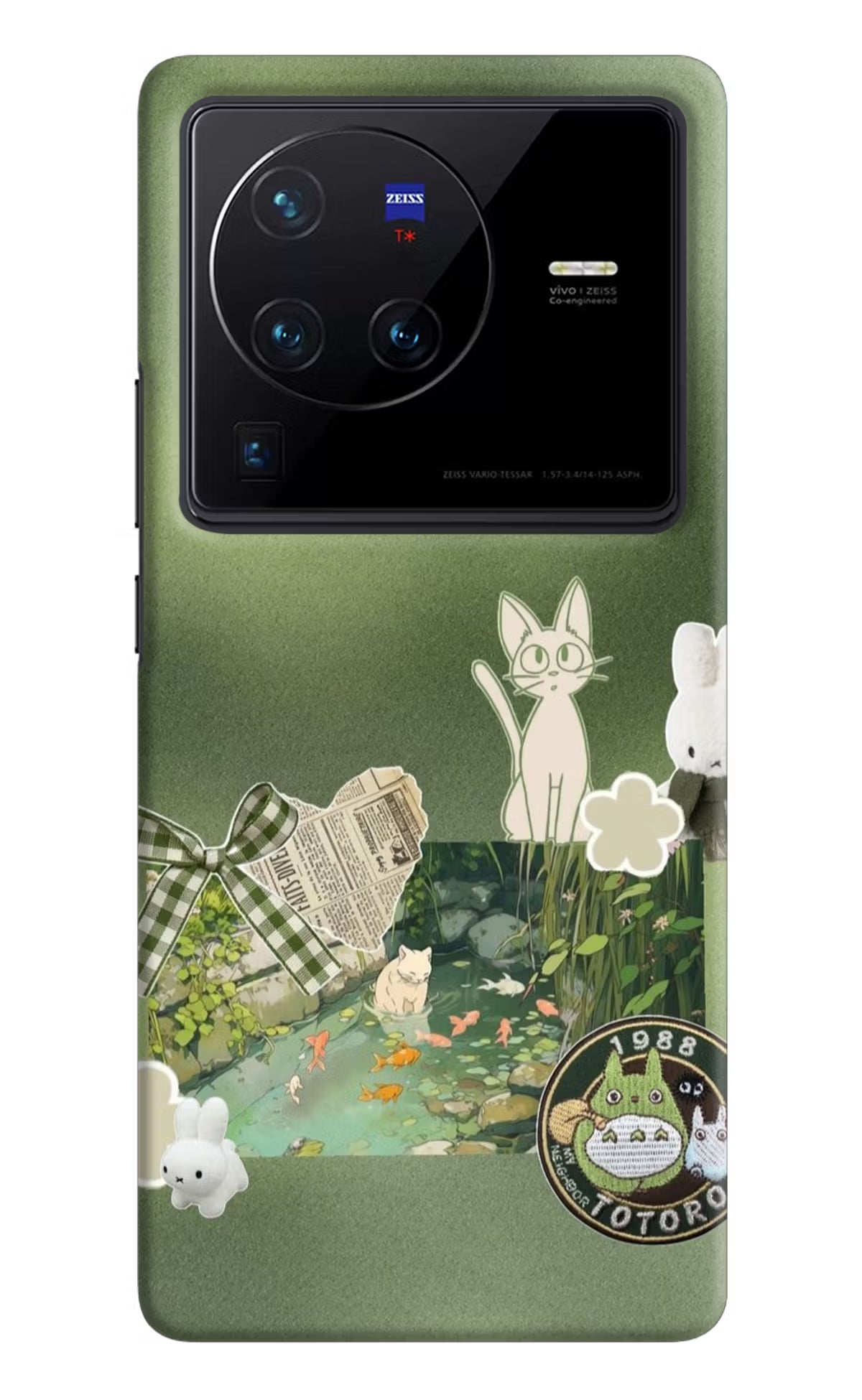 Aesthetic anime Vivo X80 Pro Back Cover