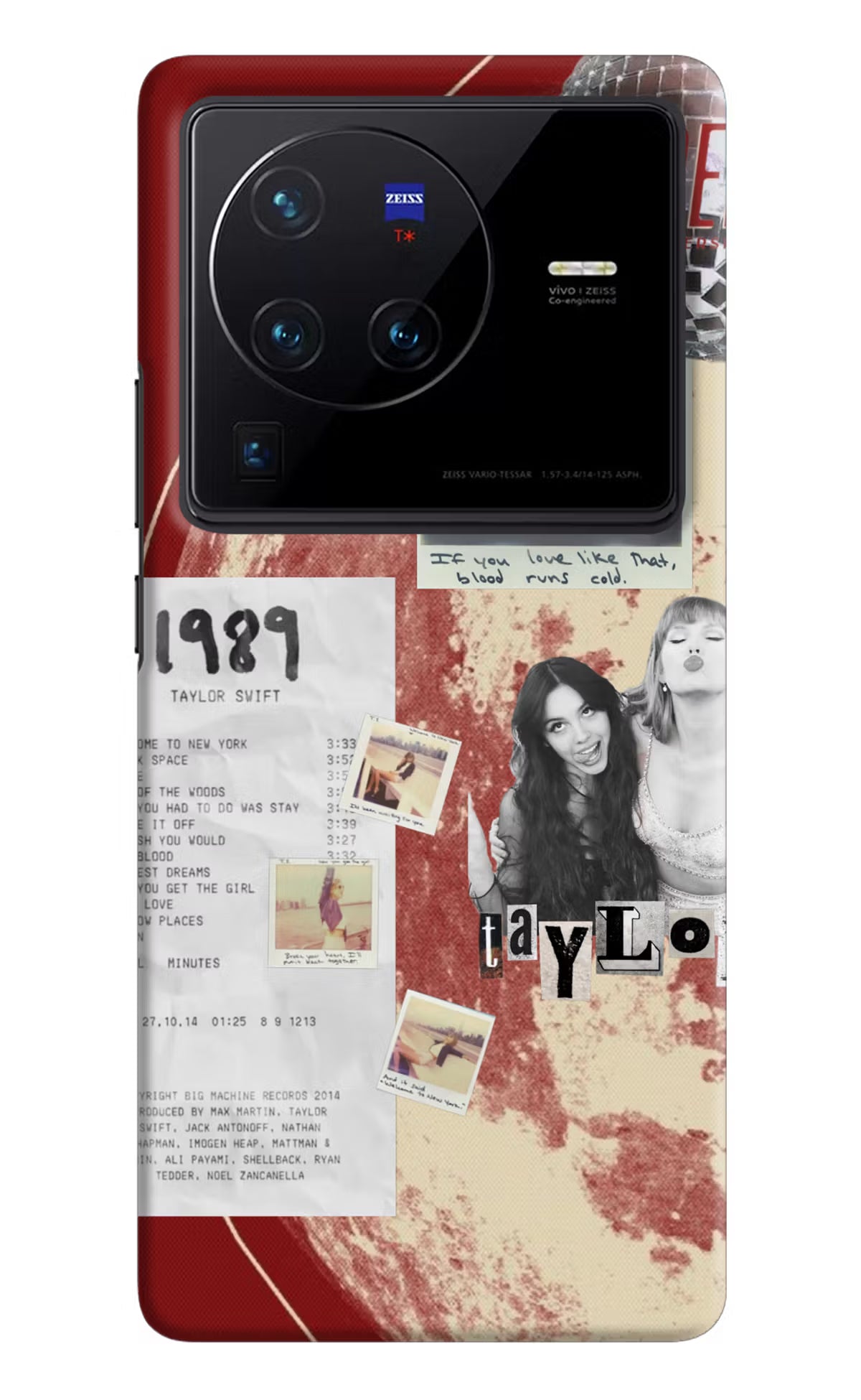 Taylor Swift Vivo X80 Pro Back Cover