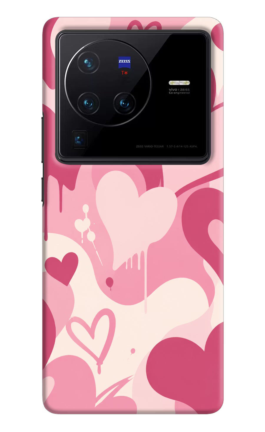 Hearty case Vivo X80 Pro Back Cover, Hard case