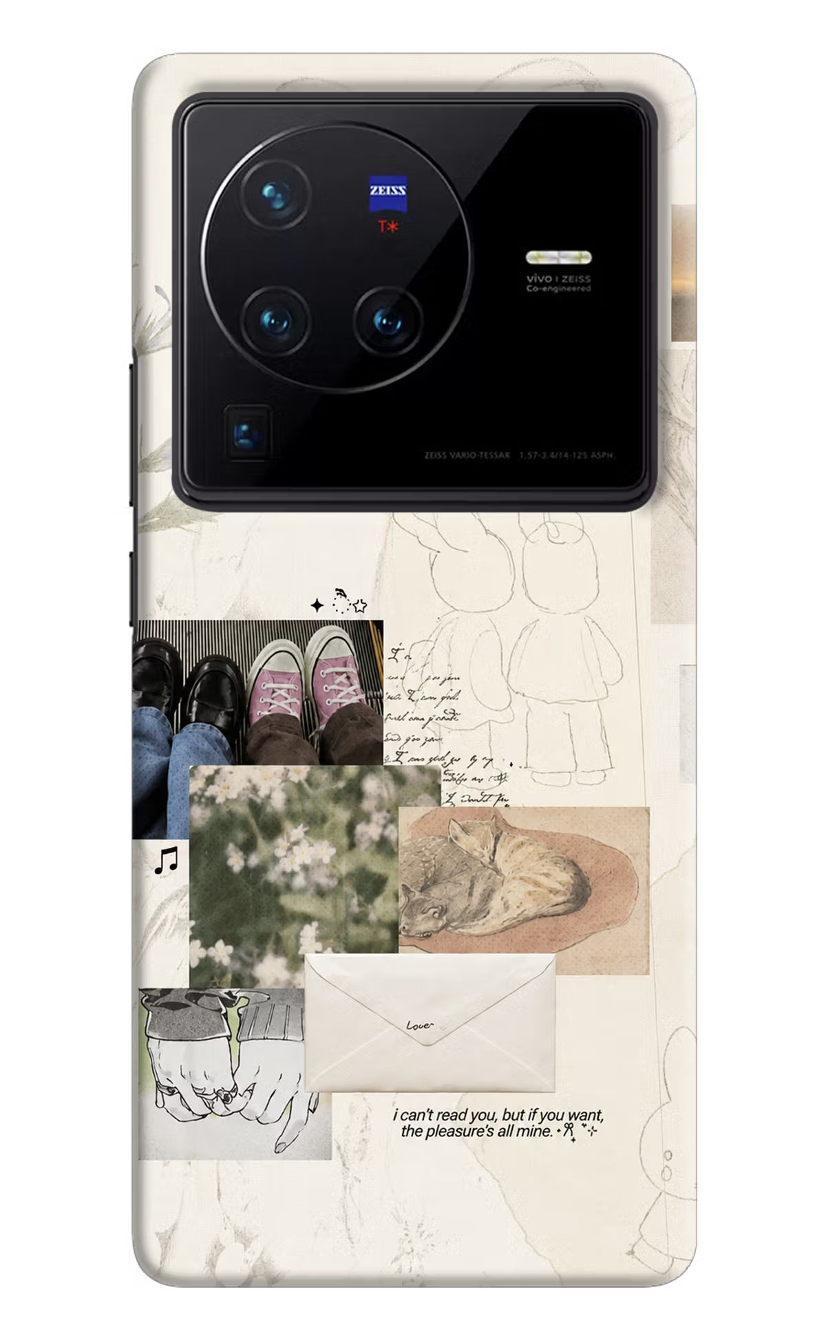 Soft Aesthetic Vivo X80 Pro Back Cover